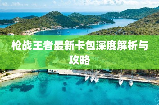 槍戰(zhàn)王者最新卡包深度解析與攻略
