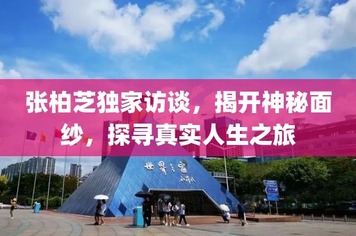 張柏芝獨家訪談，揭開神秘面紗，探尋真實人生之旅