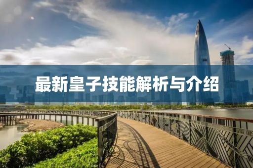 最新皇子技能解析與介紹