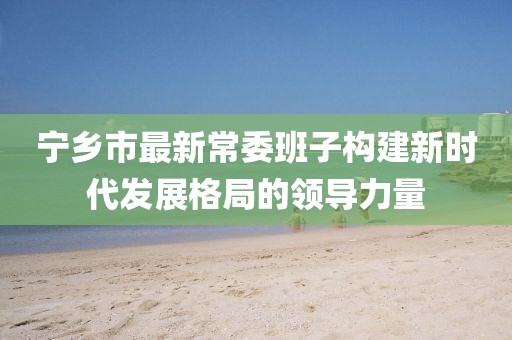 寧鄉(xiāng)市最新常委班子構(gòu)建新時(shí)代發(fā)展格局的領(lǐng)導(dǎo)力量