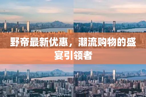 野帝最新優(yōu)惠，潮流購(gòu)物的盛宴引領(lǐng)者