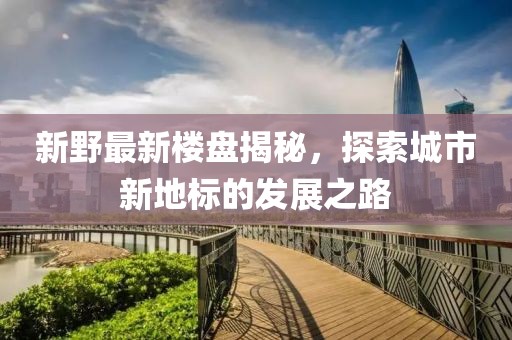 新野最新樓盤揭秘，探索城市新地標(biāo)的發(fā)展之路