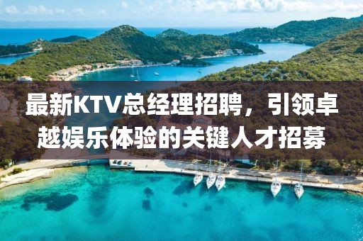 最新KTV總經(jīng)理招聘，引領(lǐng)卓越娛樂體驗(yàn)的關(guān)鍵人才招募