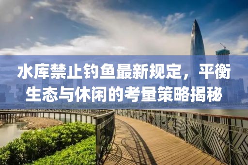 水庫禁止釣魚最新規(guī)定，平衡生態(tài)與休閑的考量策略揭秘