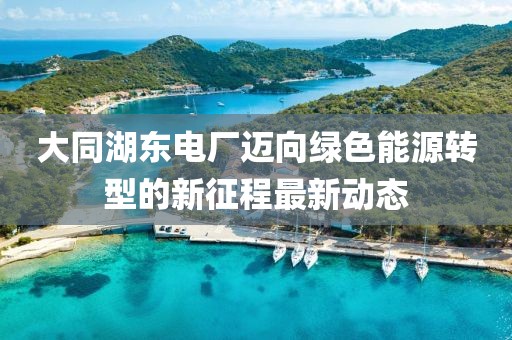 大同湖東電廠邁向綠色能源轉(zhuǎn)型的新征程最新動(dòng)態(tài)