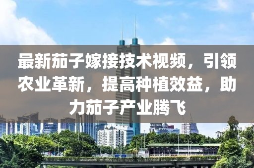 最新茄子嫁接技術(shù)視頻，引領(lǐng)農(nóng)業(yè)革新，提高種植效益，助力茄子產(chǎn)業(yè)騰飛