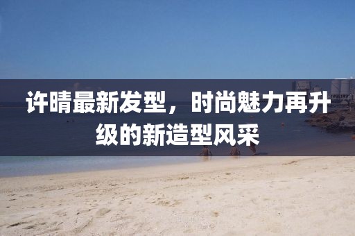 許晴最新發(fā)型，時尚魅力再升級的新造型風(fēng)采