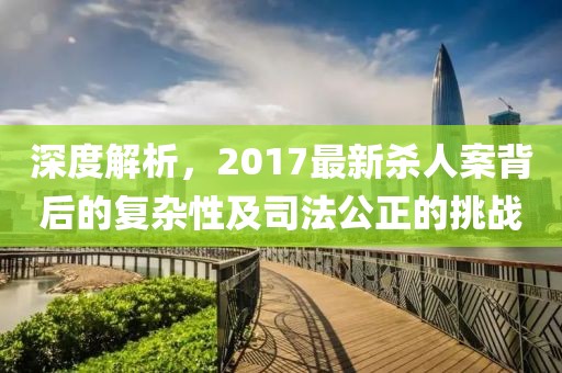 深度解析，2017最新殺人案背后的復(fù)雜性及司法公正的挑戰(zhàn)
