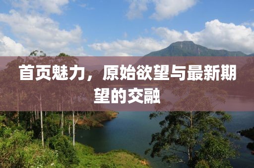 首頁魅力，原始欲望與最新期望的交融