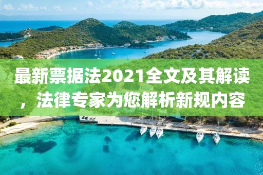 最新票據(jù)法2021全文及其解讀，法律專家為您解析新規(guī)內(nèi)容