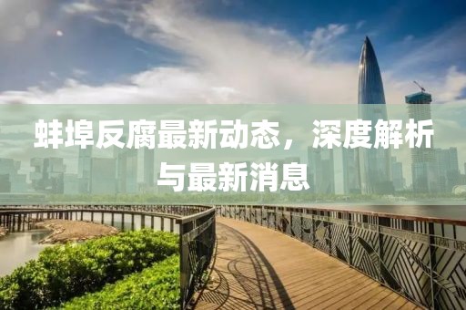 蚌埠反腐最新動態(tài)，深度解析與最新消息