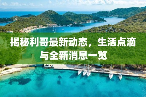 揭秘利哥最新動(dòng)態(tài)，生活點(diǎn)滴與全新消息一覽