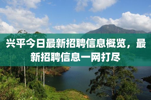 興平今日最新招聘信息概覽，最新招聘信息一網(wǎng)打盡