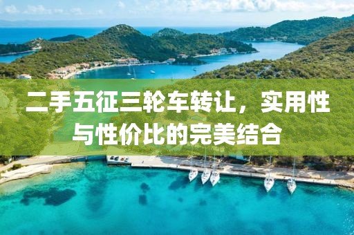 二手五征三輪車轉讓，實用性與性價比的完美結合