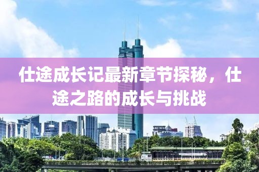 仕途成長(zhǎng)記最新章節(jié)探秘，仕途之路的成長(zhǎng)與挑戰(zhàn)