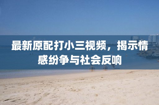 最新原配打小三視頻，揭示情感紛爭與社會反響