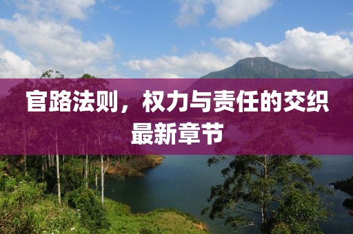 官路法則，權(quán)力與責(zé)任的交織最新章節(jié)