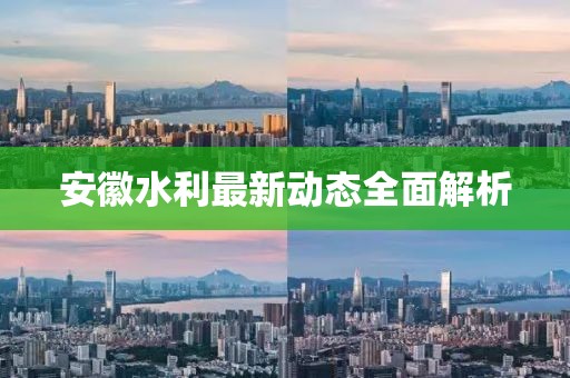 安徽水利最新動(dòng)態(tài)全面解析