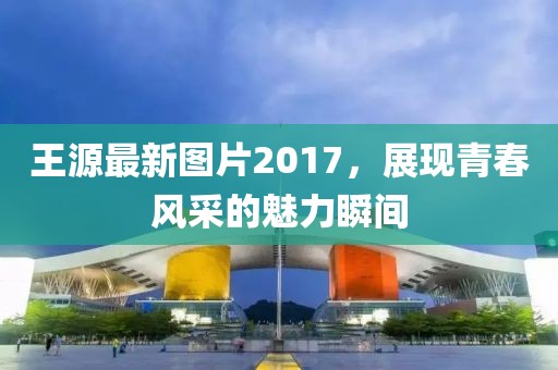 王源最新圖片2017，展現(xiàn)青春風(fēng)采的魅力瞬間