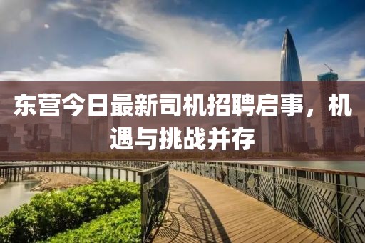 東營(yíng)今日最新司機(jī)招聘啟事，機(jī)遇與挑戰(zhàn)并存