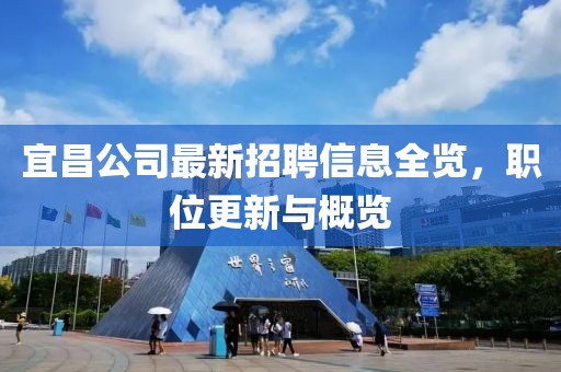 宜昌公司最新招聘信息全覽，職位更新與概覽