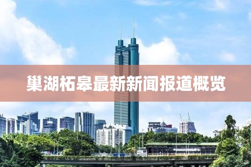 巢湖柘皋最新新聞報道概覽