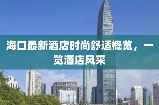 海口最新酒店時尚舒適概覽，一覽酒店風(fēng)采