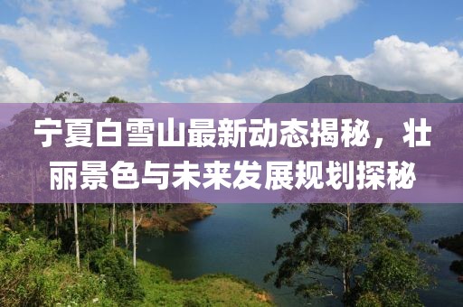 寧夏白雪山最新動(dòng)態(tài)揭秘，壯麗景色與未來發(fā)展規(guī)劃探秘