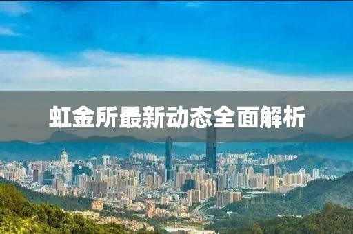 虹金所最新動態(tài)全面解析