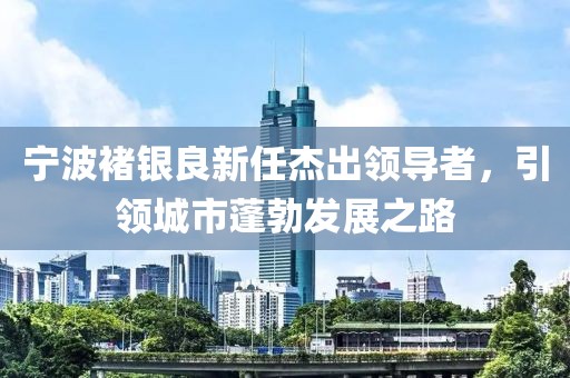 寧波褚銀良新任杰出領導者，引領城市蓬勃發(fā)展之路