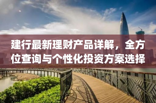 建行最新理財產(chǎn)品詳解，全方位查詢與個性化投資方案選擇