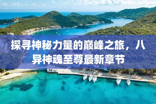 探尋神秘力量的巔峰之旅，八異神魂至尊最新章節(jié)