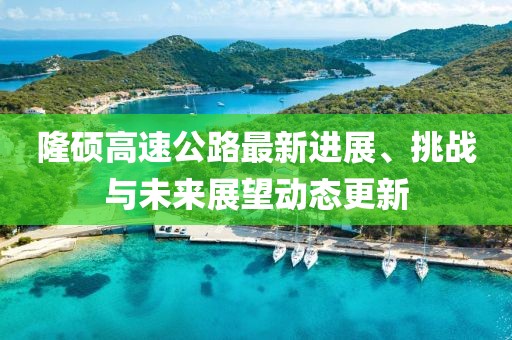 隆碩高速公路最新進(jìn)展、挑戰(zhàn)與未來展望動態(tài)更新