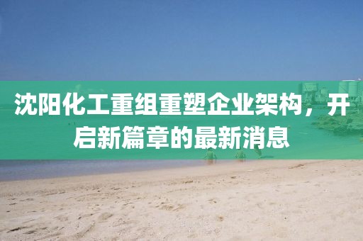 沈陽(yáng)化工重組重塑企業(yè)架構(gòu)，開(kāi)啟新篇章的最新消息