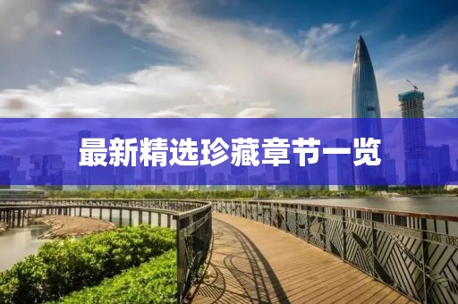 最新精選珍藏章節(jié)一覽