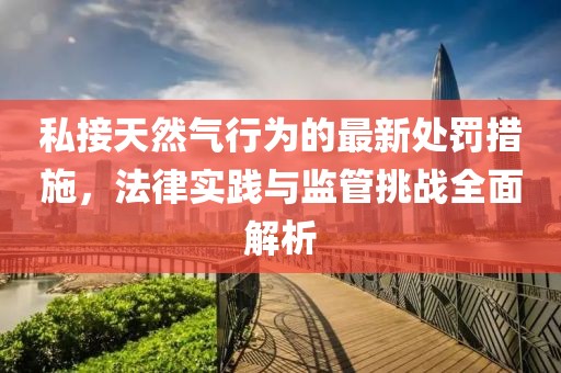 私接天然氣行為的最新處罰措施，法律實(shí)踐與監(jiān)管挑戰(zhàn)全面解析