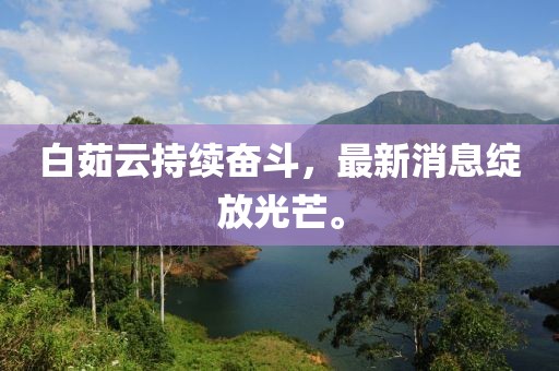白茹云持續(xù)奮斗，最新消息綻放光芒。