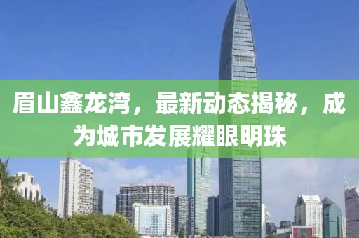 眉山鑫龍灣，最新動態(tài)揭秘，成為城市發(fā)展耀眼明珠