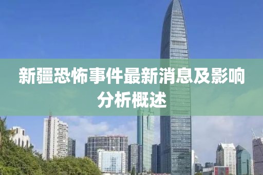 新疆恐怖事件最新消息及影響分析概述