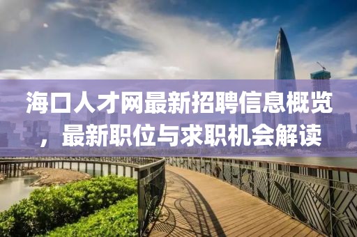 海口人才網(wǎng)最新招聘信息概覽，最新職位與求職機(jī)會解讀