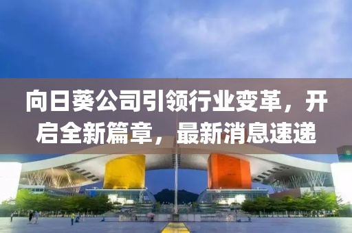 向日葵公司引領(lǐng)行業(yè)變革，開(kāi)啟全新篇章，最新消息速遞