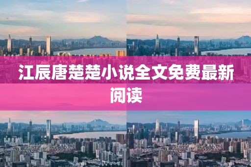 江辰唐楚楚小說全文免費(fèi)最新閱讀