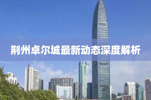 荊州卓爾城最新動(dòng)態(tài)深度解析