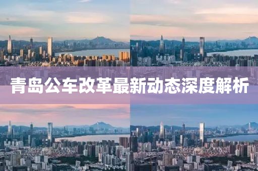 青島公車改革最新動(dòng)態(tài)深度解析