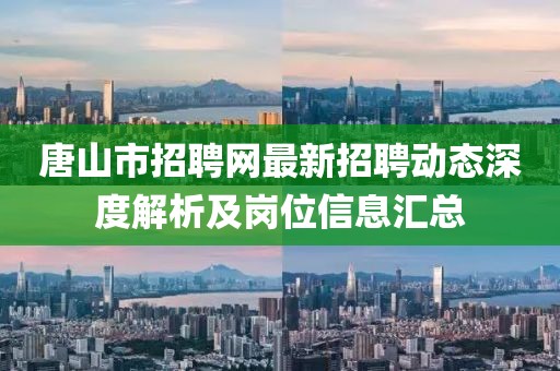 唐山市招聘網(wǎng)最新招聘動態(tài)深度解析及崗位信息匯總