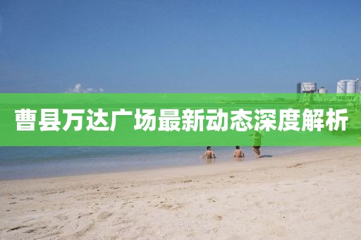 曹縣萬達廣場最新動態(tài)深度解析