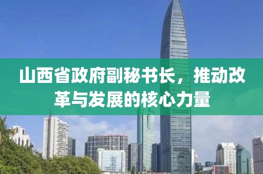 山西省政府副秘書長，推動(dòng)改革與發(fā)展的核心力量