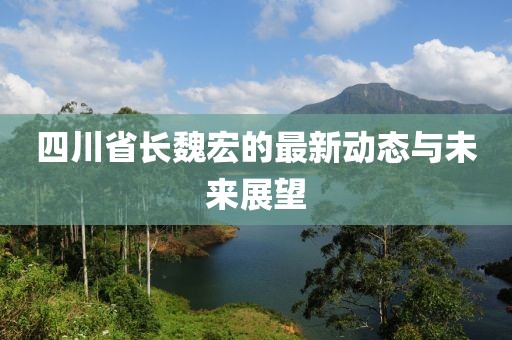 四川省長(zhǎng)魏宏的最新動(dòng)態(tài)與未來展望
