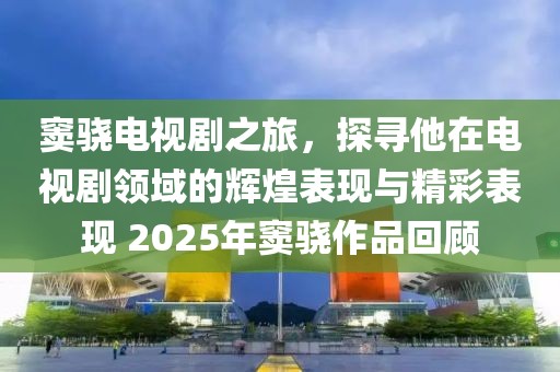 竇驍電視劇之旅，探尋他在電視劇領(lǐng)域的輝煌表現(xiàn)與精彩表現(xiàn) 2025年竇驍作品回顧