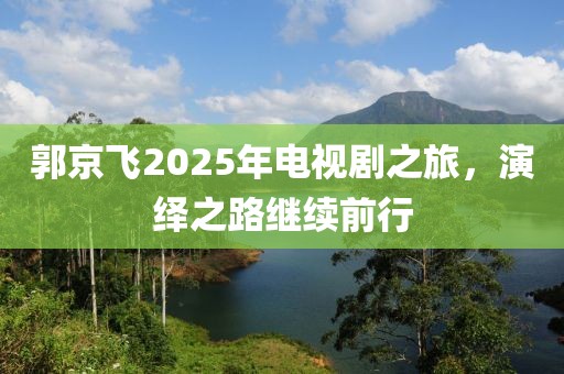 郭京飛2025年電視劇之旅，演繹之路繼續(xù)前行